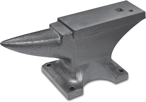 Pro-Grade Cast Iron Anvil, 55lb Work Surface, 59102