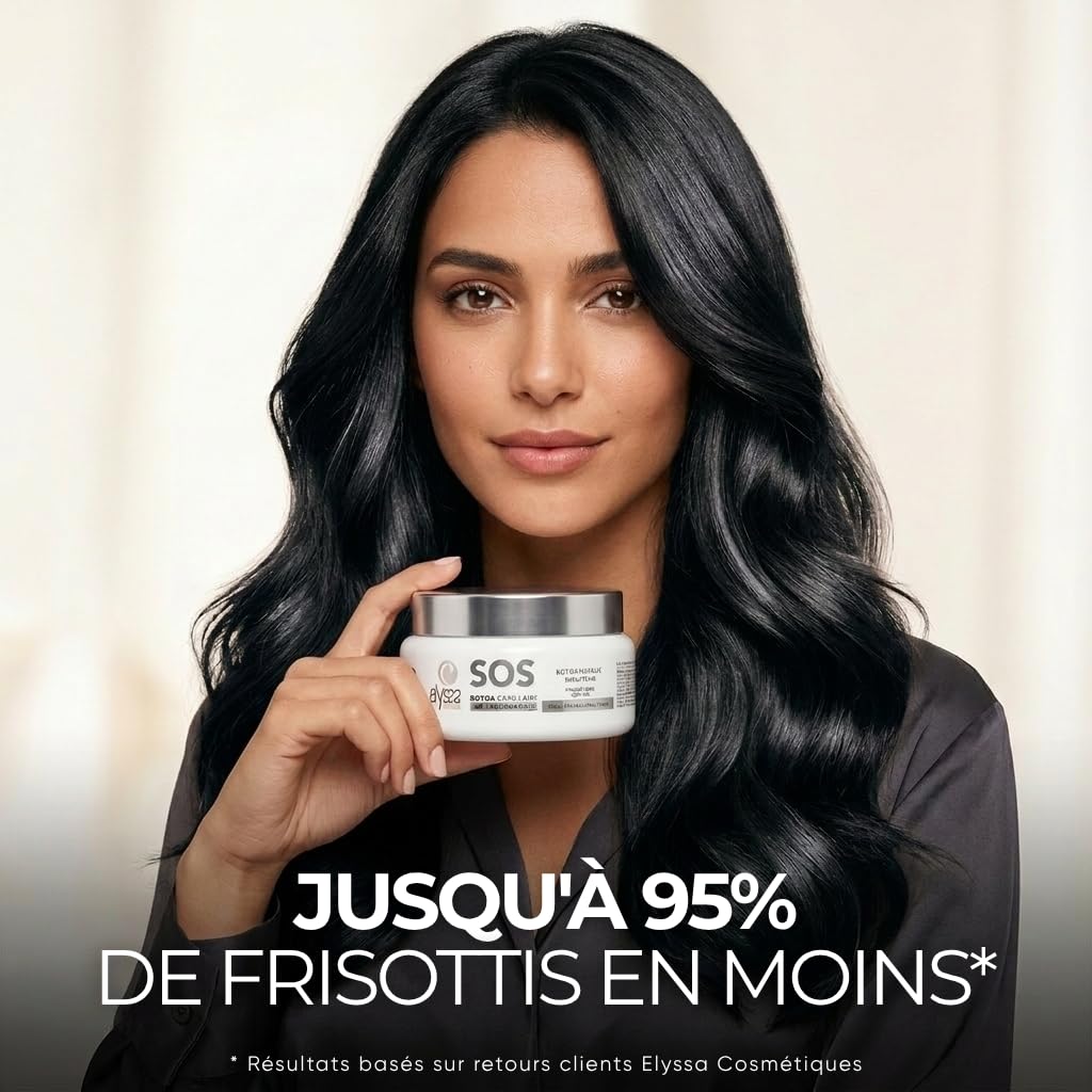 SOS Blowtox Collagène Capillaire 300gr | Soin Intensif Lissant et Réparateur, Cheveux Nourris | Soin Profond pour Cheveux Abîmés (300gr)
