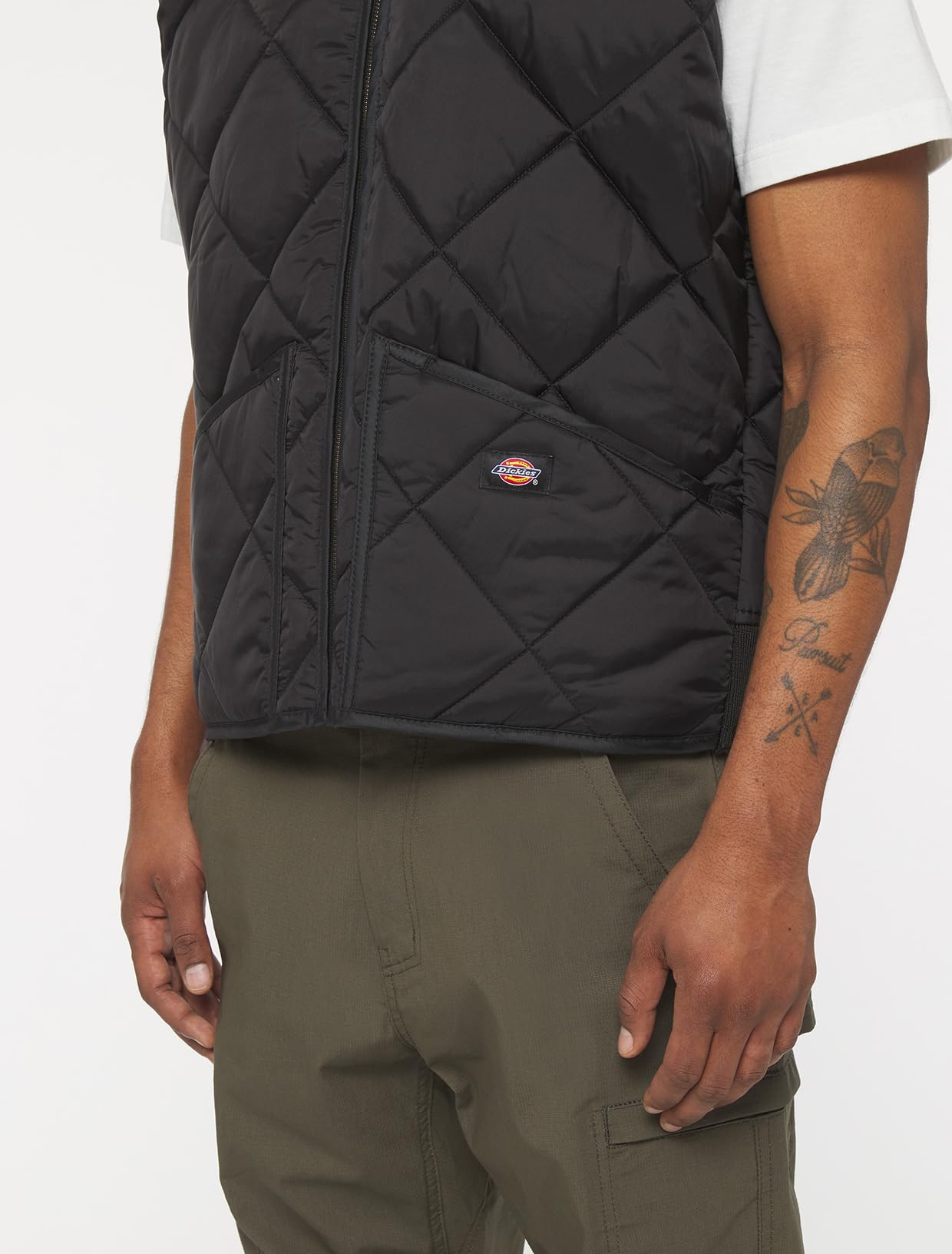 Dickies Men's Diamond Quilted Vest