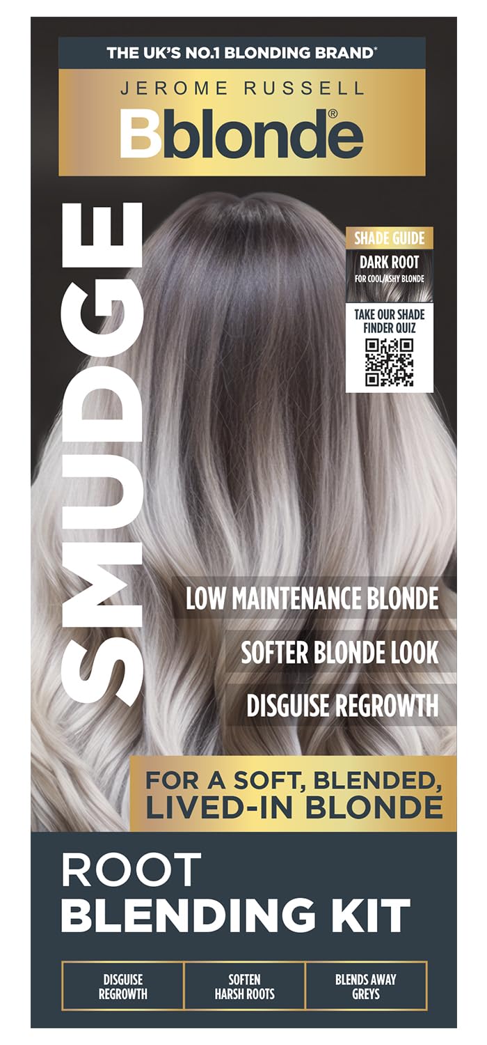 Bblonde SMUDGE Root Blending Kit in Dramatic Cool| Professional Root Blending Kit | Natural, Lived-In Blonde Look