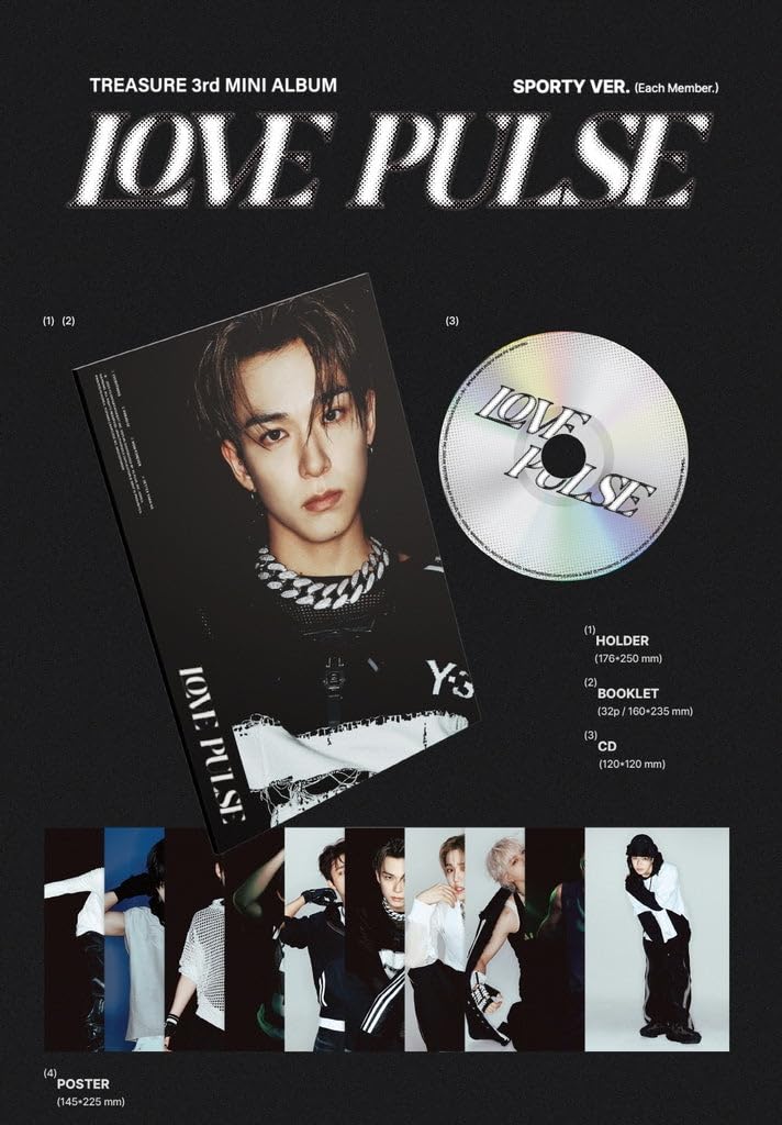 Amazon.co.jp: トレジャー TREASURE Love Pulse [SPORTY ver.] 3rdミニ