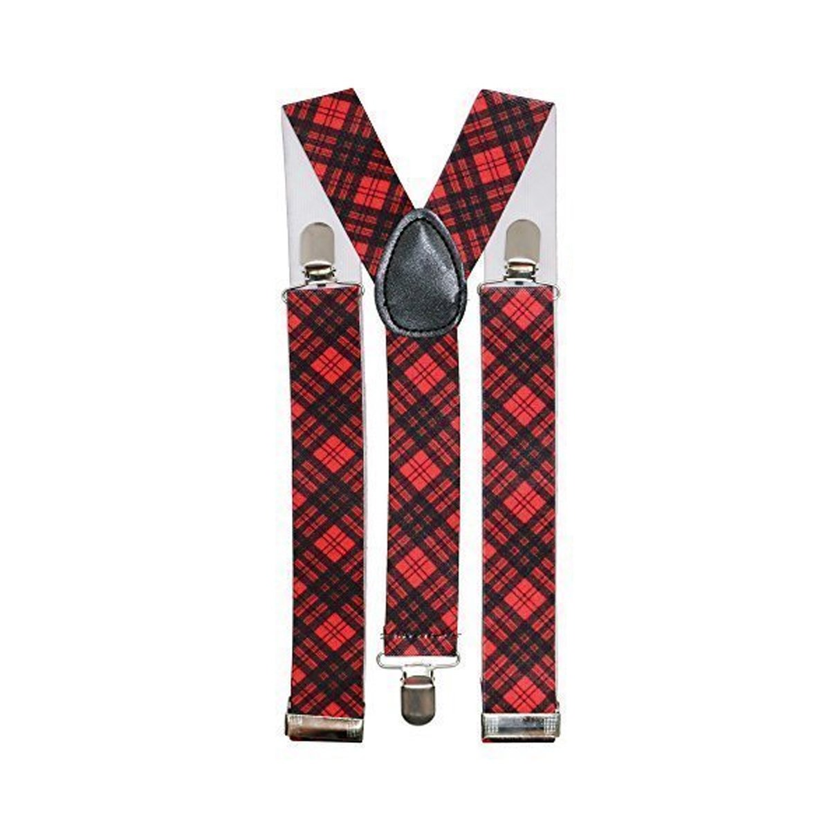 WickedFun® Robert Burns Night Scotland Scottish Tartan Braces & Bow Tie Set Theme Party Accessories (Braces)