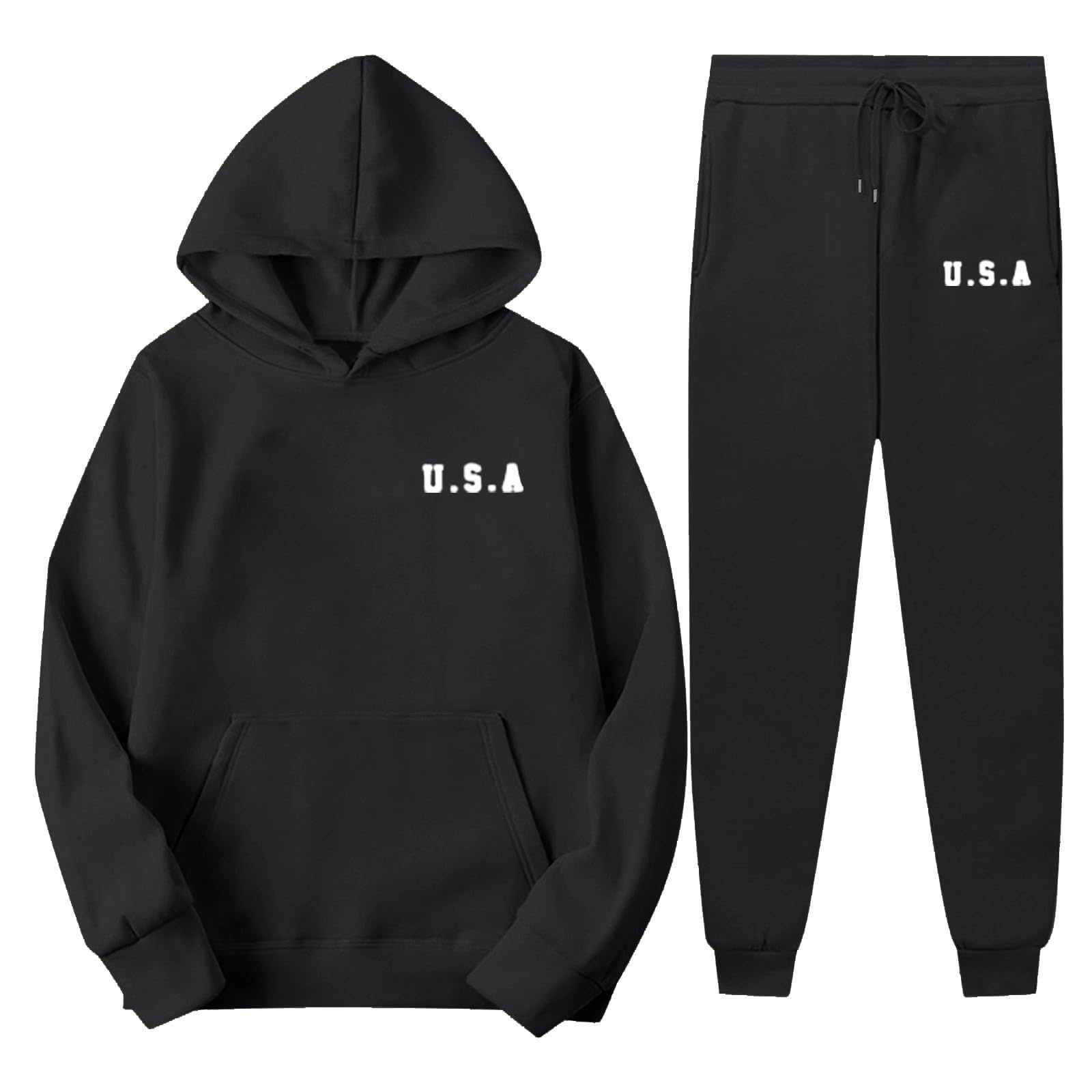 Generico Completo Sportivo Donna Completi 2 Pezzi Felpa e Pantaloni Autunno Inverno Tute da Ginnastica per Jogging Fitness Casa