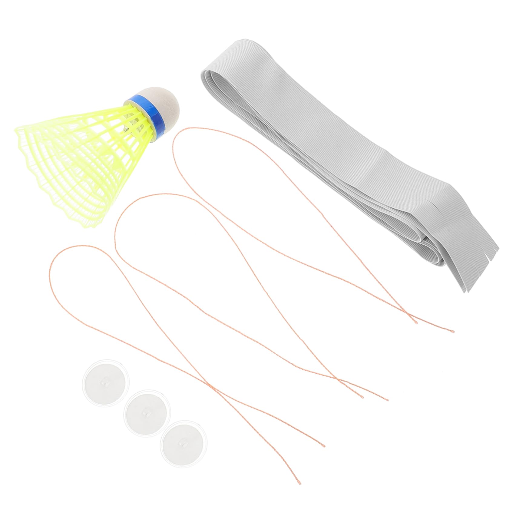 BRIGHTFUFU Badminton Swing Trainer Self-Training Tool Indoor/Outdoor Automatic Rebound Racket Portable Set