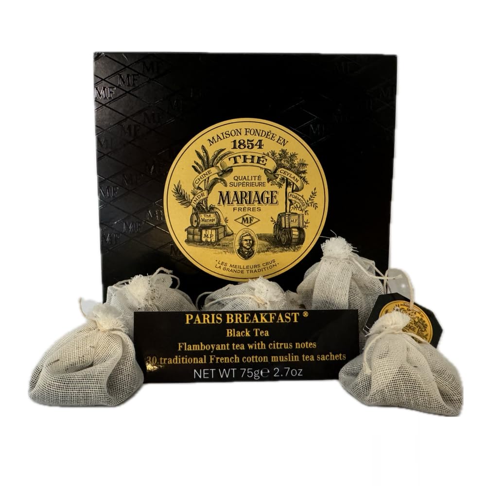 Amazon.com : Mariage Freres Paris Breakfast Tea, 30 traditional