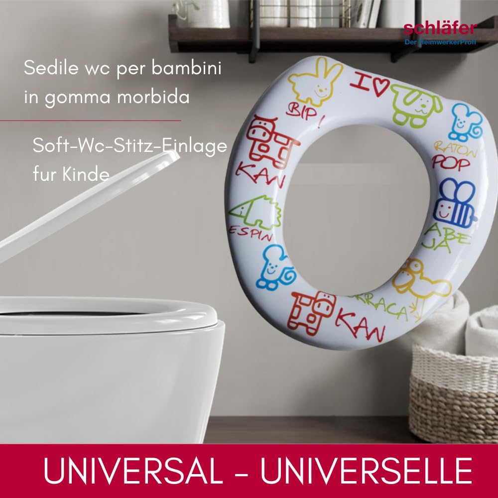 Schläfer 4630105 Soft-WC-Sitz-Einlage für Kinder