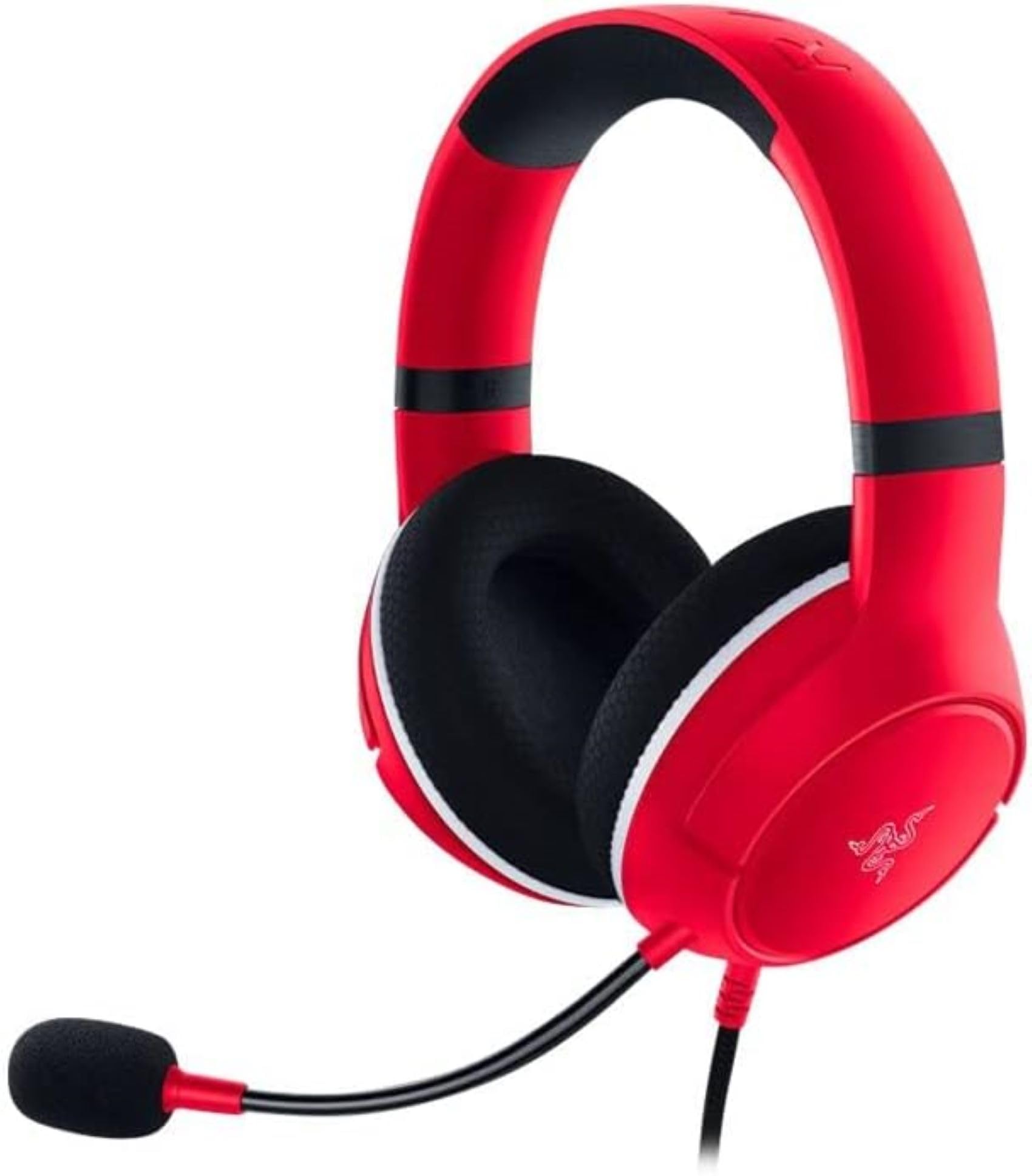 Razer Kaira X - Casque Gaming Filaire pour Xbox Series X|S (Haut-parleurs TriForce de 50mm, Microphone Cardioïde HyperClear, Commandes intégrées, Compatibilité Multiplateforme) Rouge