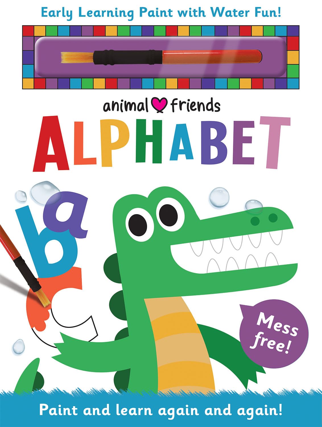 Animal Friends Alphabet (Early Learning Magic Water Coloring)