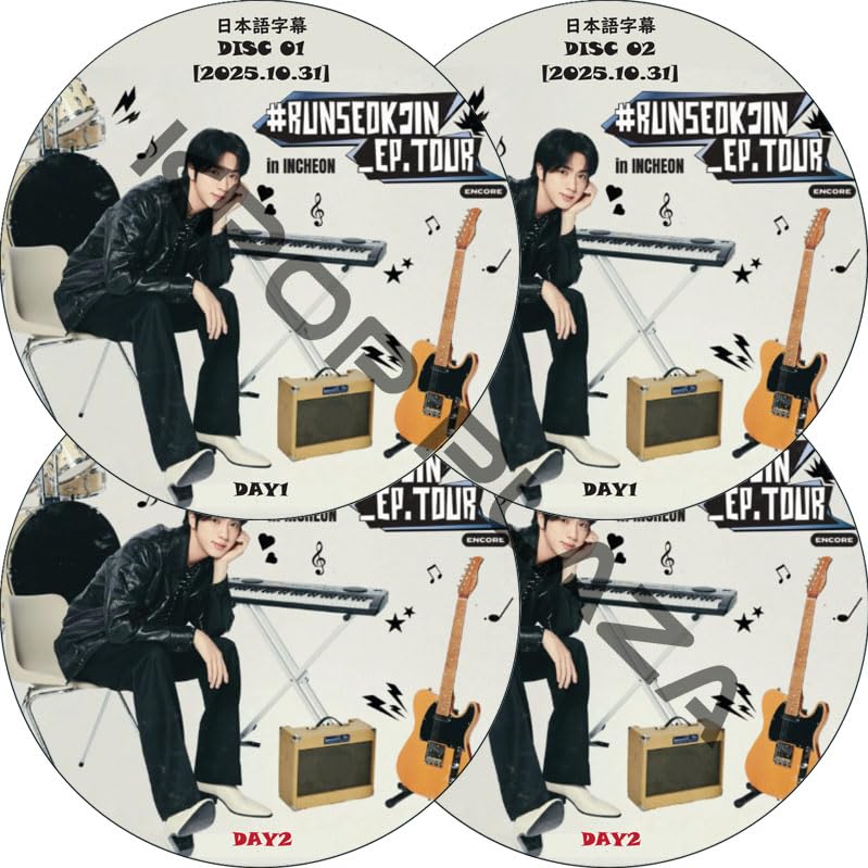 Amazon.co.jp: バンタン DVD JIN #RUNSEOKJIN_EP.TOUR_ENCORE in