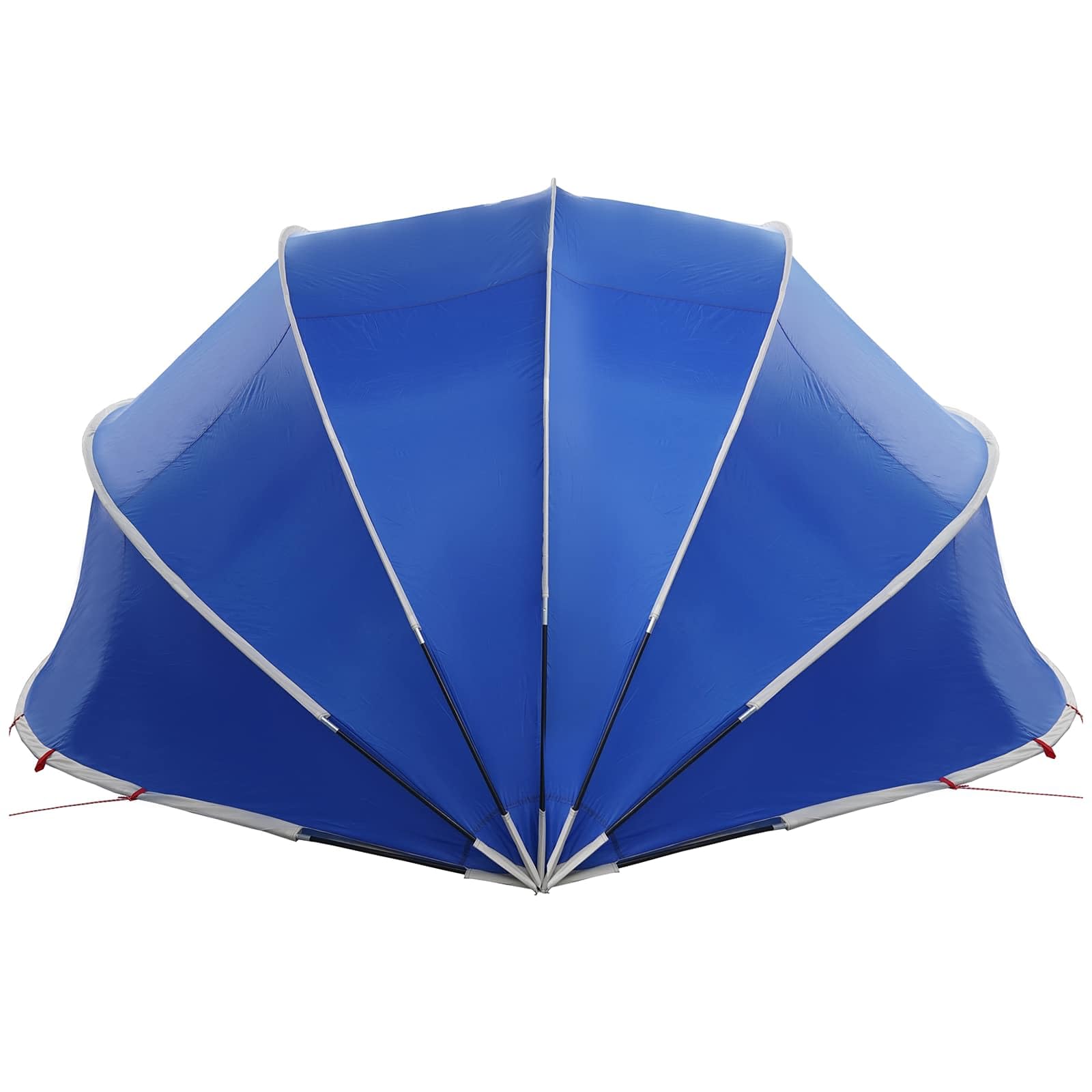 Dôme de piscine pliable vert 546 x 516 x 250 cm avec tendeurs pour réduire les pertes de chaleur et sac de transport, protection de piscine résistante aux UV