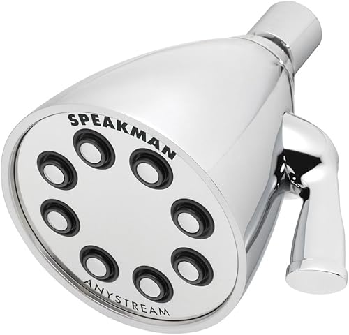 Speakman Signature Icon Anystream - Cabezal de ducha de latón macizo y de alta presión
