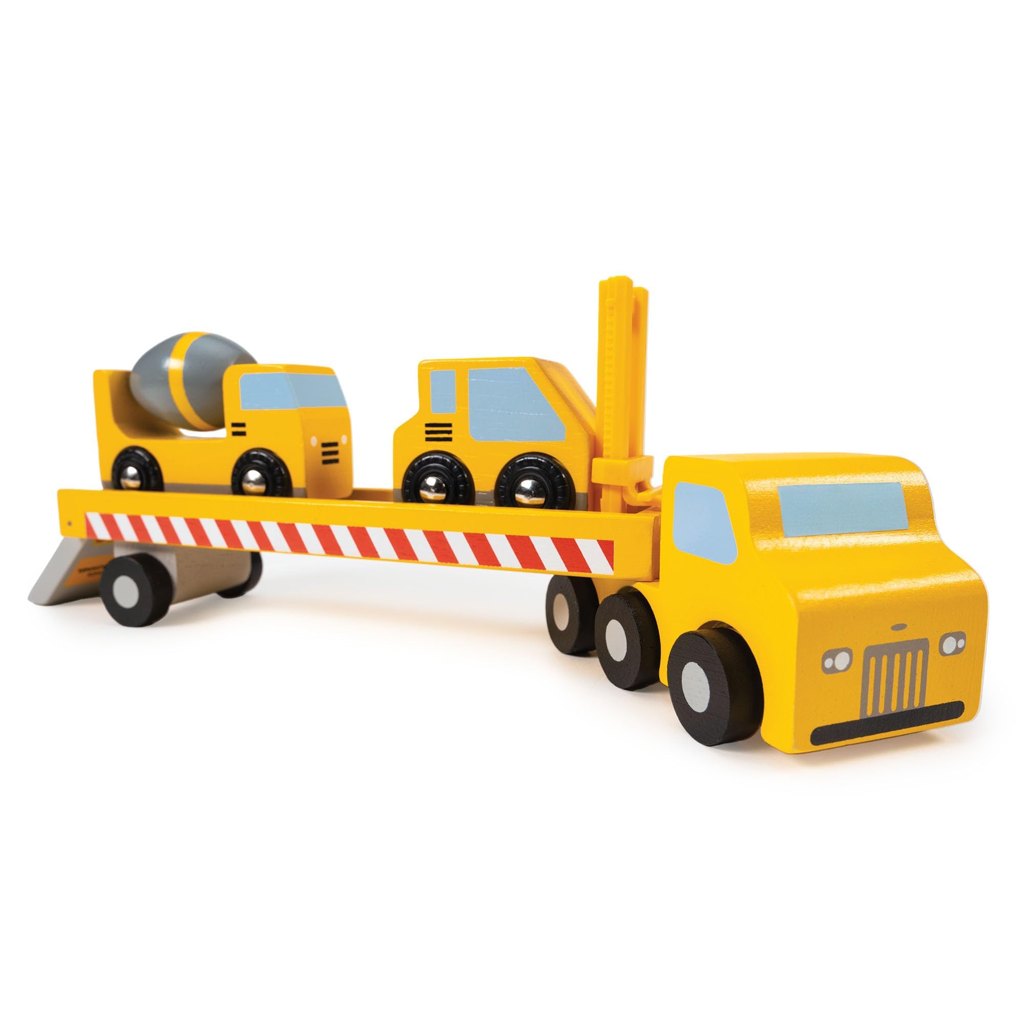 Amazon.com: Mentari Toys - Construction Transporter - Wooden Truck