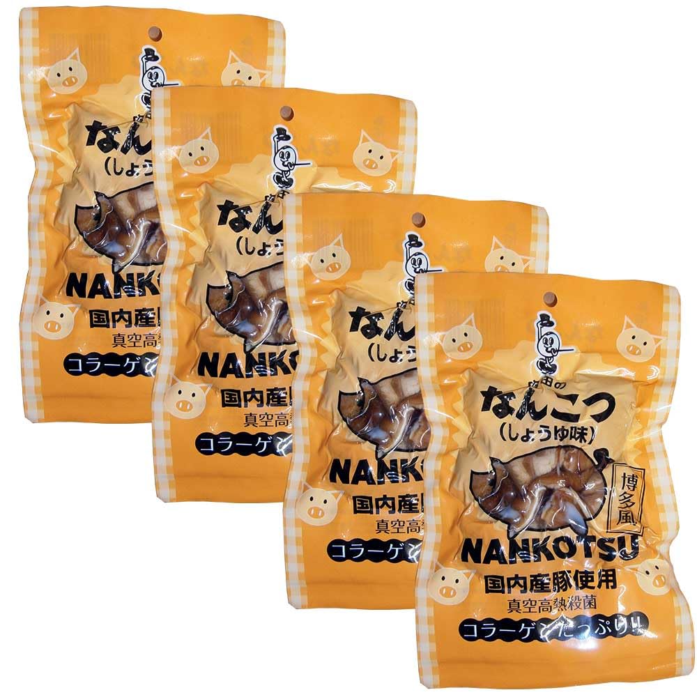 Amazon | 内田珍味 軟骨 なんこつ しょうゆ 醤油 正油 4袋セット