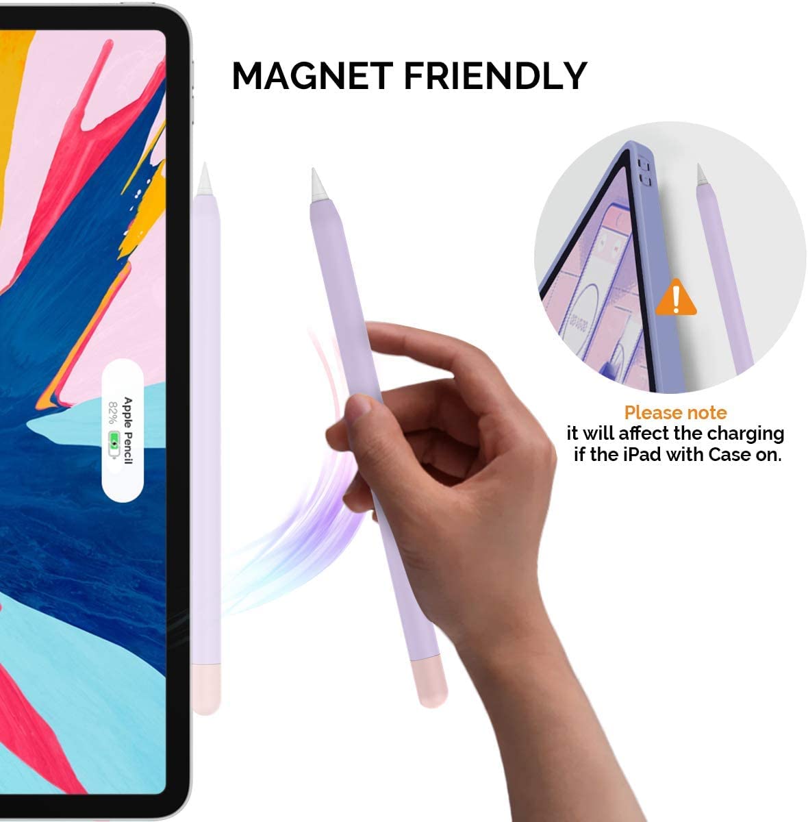 Apple Pencil 2nd Gen Sleeve - Meyaar Silicone Case -6 Apple Pencil 2nd Gen Sleeve - Meyaar Silicone Case -6