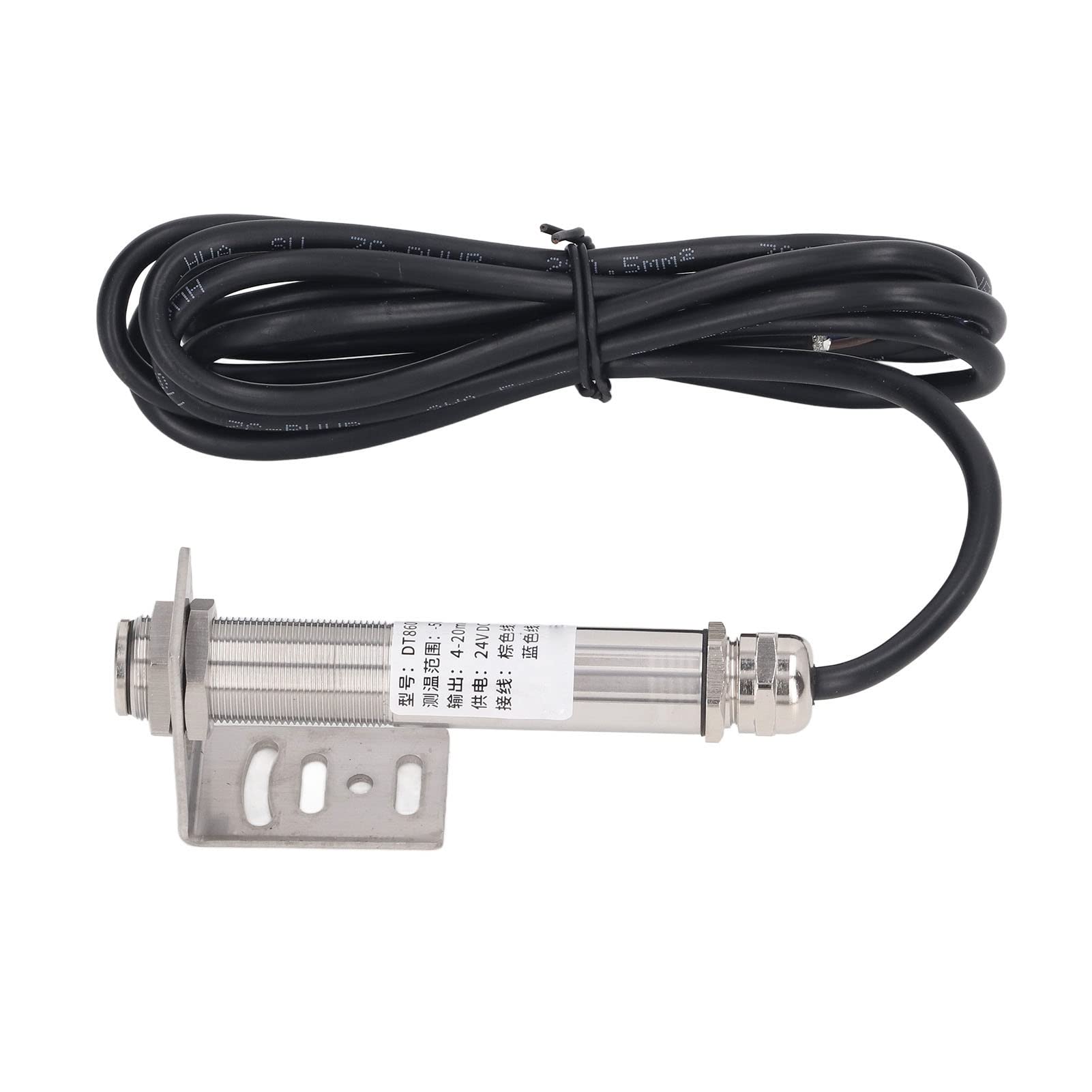 Temperatursensor Berührungsloser Temperatursensor, Temperatursensorwandler 20:1 ‑50 ℃ ‑600 ℃ Temperaturerkennungssonde für die Metallurgie DC24V