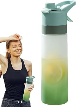 Mist Water Bottle for Drinking Portable Reusable Cooling