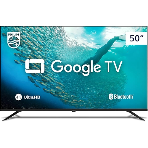 Smart TV PHILIPS 50'' 4K UHD 50PUG7019/78 | Google TV, Comando de Voz, HDR Smart TV PHILIPS 50'' 4K UHD 50PUG7019/78 | Google TV, Comando de Voz, HDR