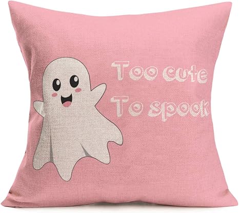 cute ghost pillow