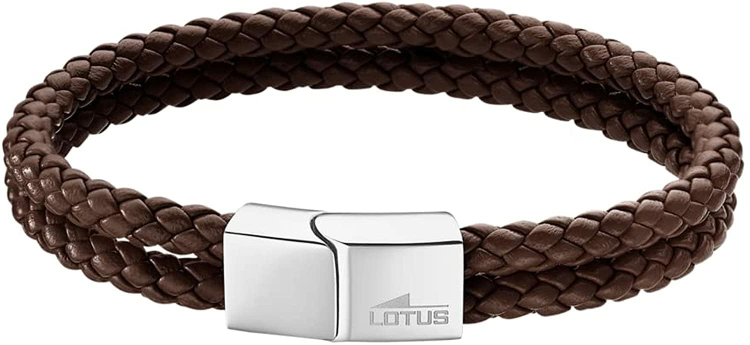 LOTUS STYLE Pulsera LS2011-2/2 Men Basic Cuero 208.00 mm Hombre