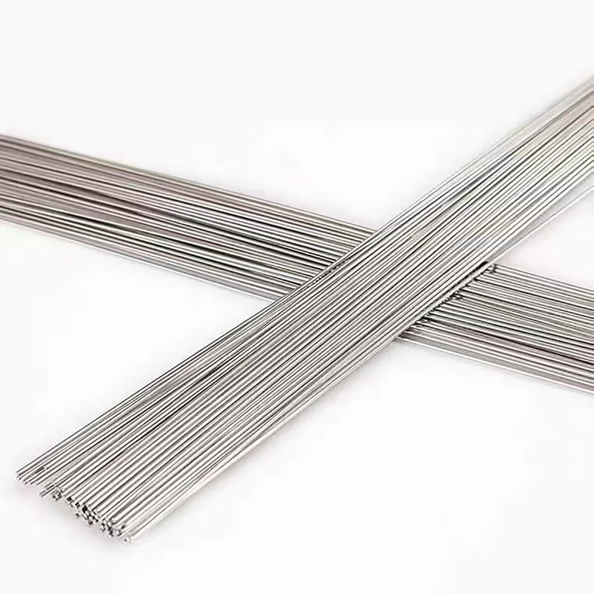 50PCS 50CM Lengh Straight Spring Steel Wire Assortment Kit, 0.2-2MM Stainless Steel Hard Wire Metal Wire(1MM,50PCS)