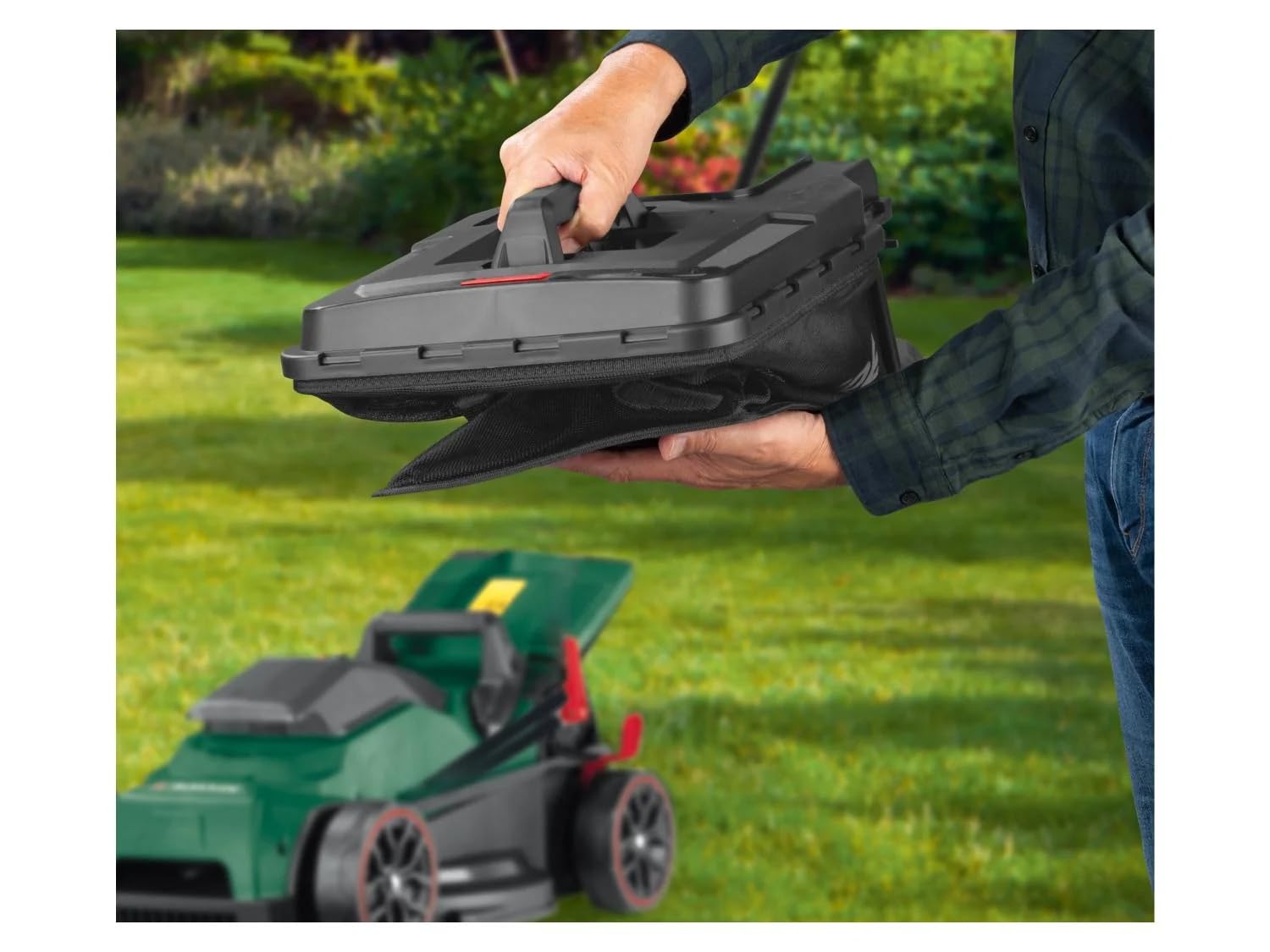 Parkside® 20 V kosiarka akumulatorowa PRMA 20-Li B2, bez akumulatora i ładowarki, szerokość cięcia: 33 cm, do trawników o powierzchni do ok. 200 m²