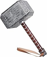 Vista 6 de Martillo de Halloween, armas de cosplay, hacha de espuma de batalla de poliuretano, ideal para regalo de cumpleaños LARP