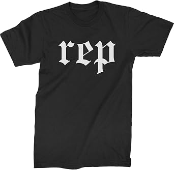 Expression Tees REP Reputation Music Mens T-Shirt, Soft Cotton Crewneck, Casual Fit, Trendy Graphic Tee