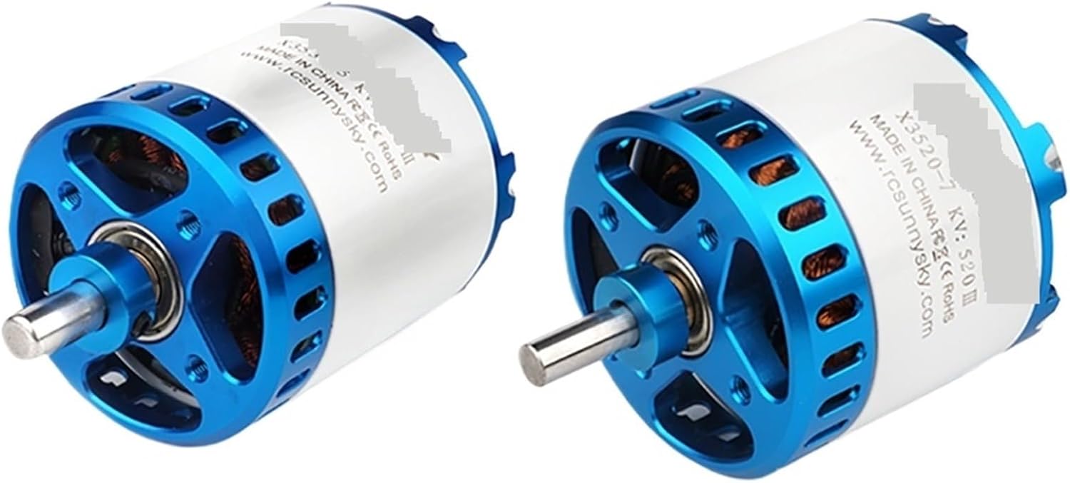 X3520-III X3530-III I 445KV 560KV 780KV Brushless Motor for RC Quadcopter Airplanes Fixed Wing Plane(1Pcs X3520 KV780)