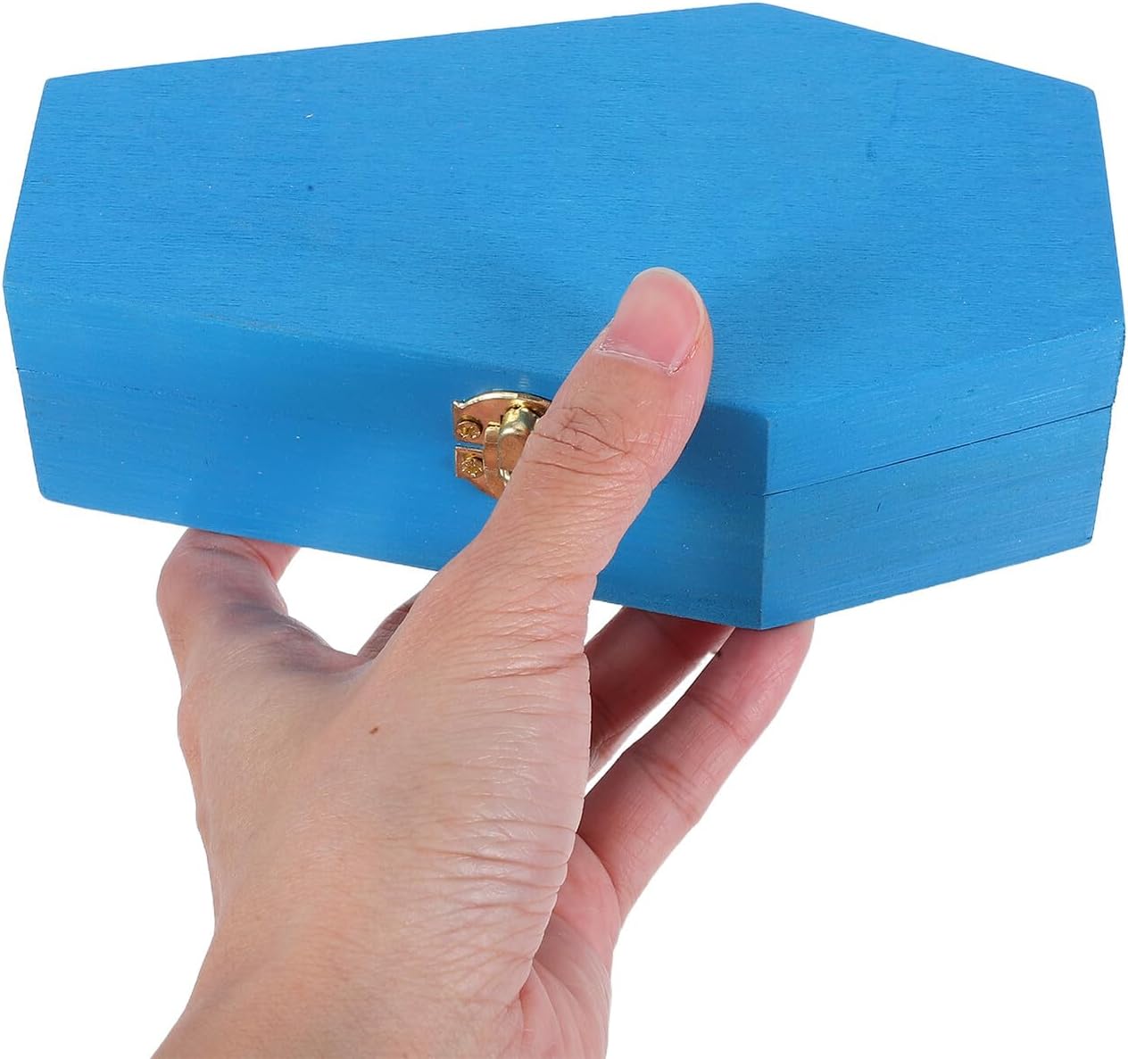Wooden Coffin Treat Box for Halloween Jewelry and Trinkets image 4