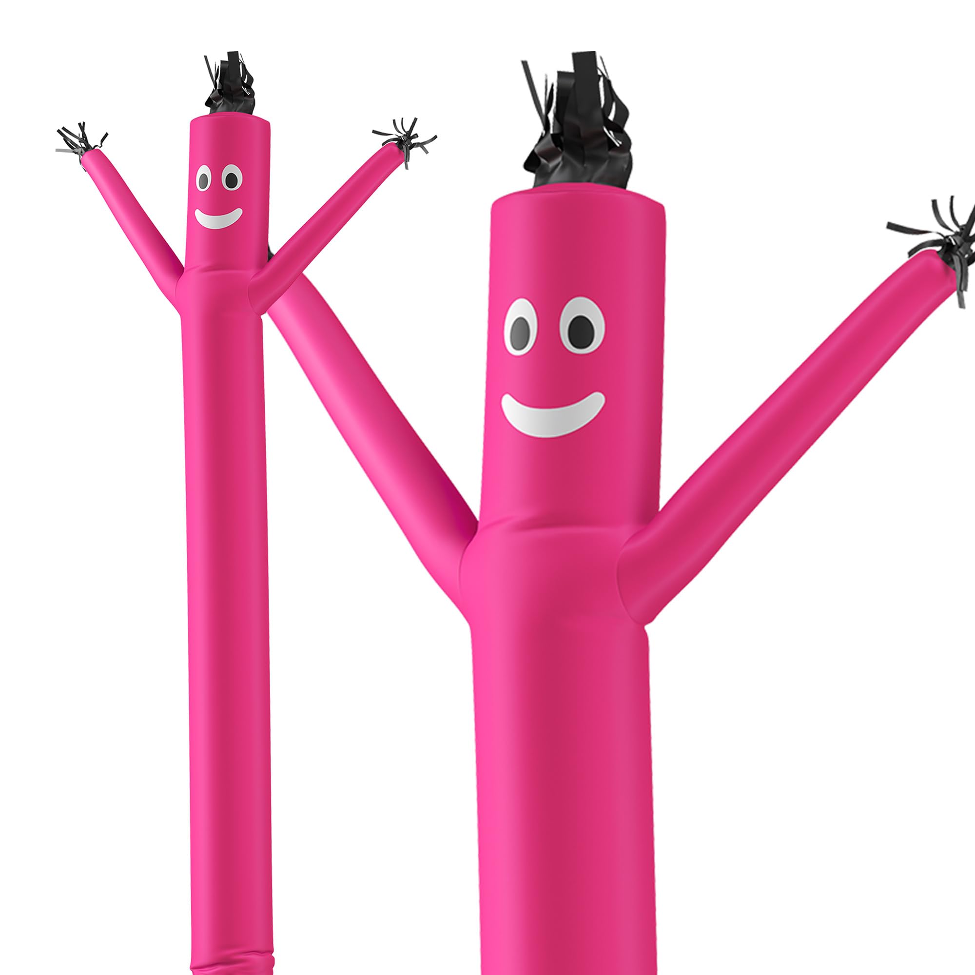 LookOurWay Air Dancers Inflatable Tube Man Attachment - 20 Feet Tall Wacky Waving Inflatable Dancing Tube Guy for Business Promotion - Blower Not Included - Pink