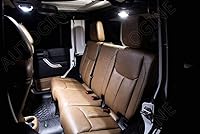 Vista 5 de Kit de 7 luces LED CANBUS para Jeep Wrangler JK de 2 puertas 2007 2008 2009 2010 2011 2012 2013 2014 2015 2016 2017 2018 súper brillantes 6000K