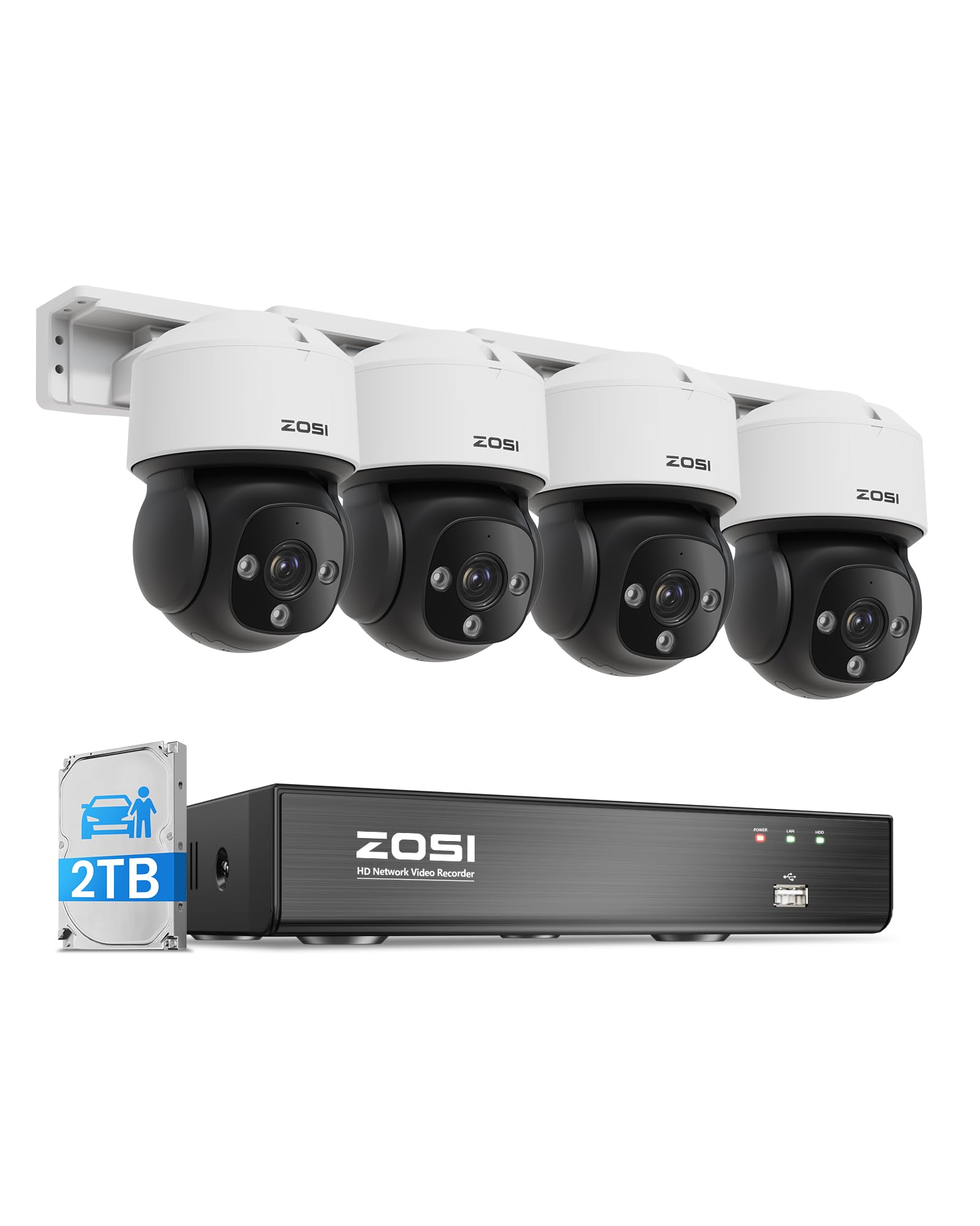 Amazon.com : ZOSI C290 4K 8CH POE Security Camera System (Up