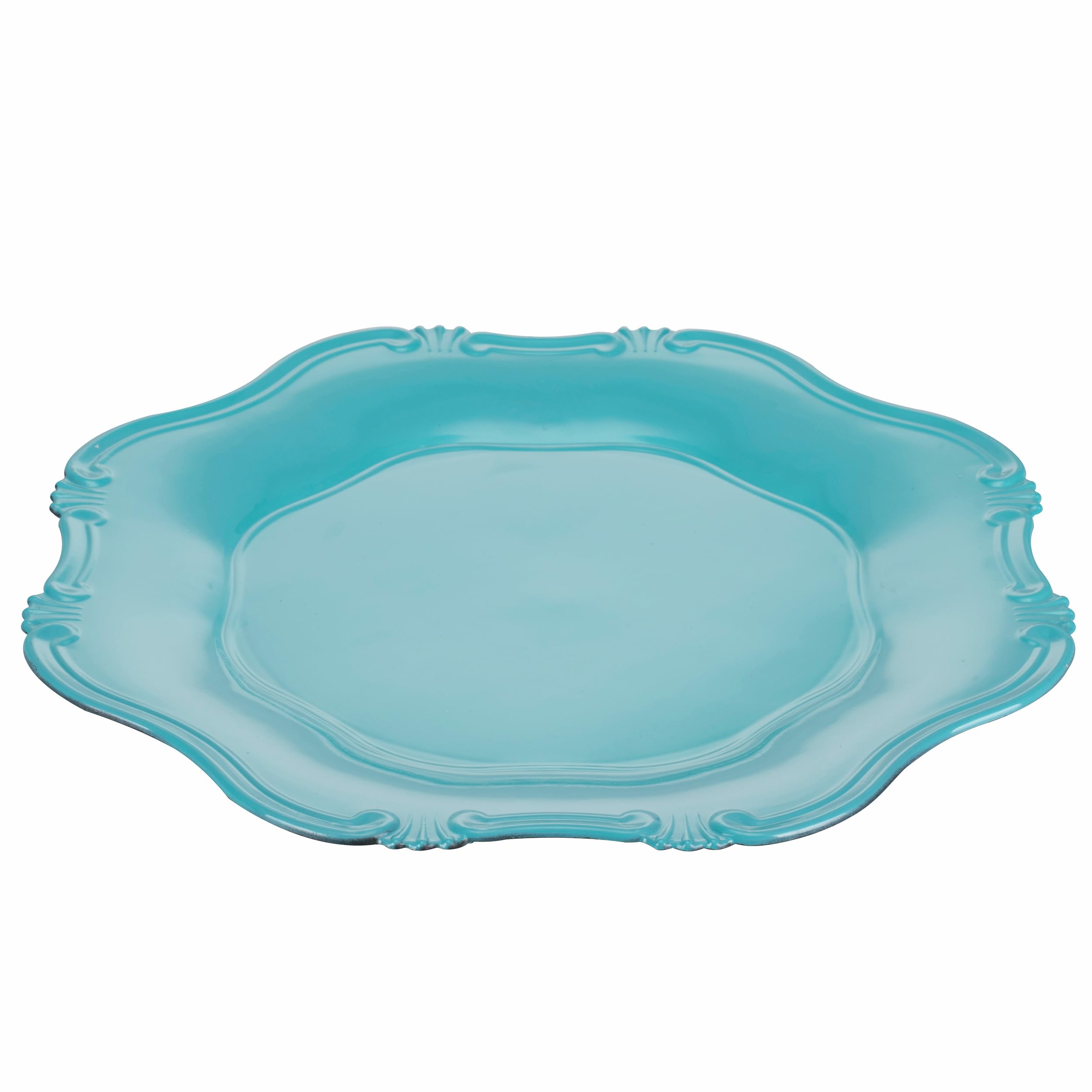 Set 4 Sottopiatto Ø 33 cm in plastica PP, Shades of Ocean