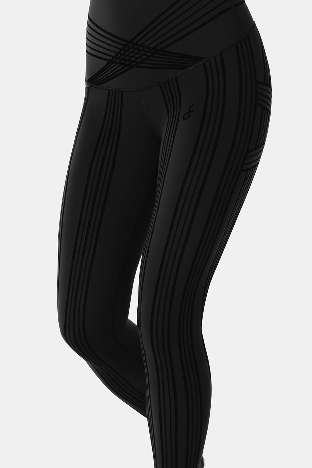 Fanka Powerband Resistance High Intensity Leggings, Full-Length, Reversible with Upgraded Compression Design - Image 4