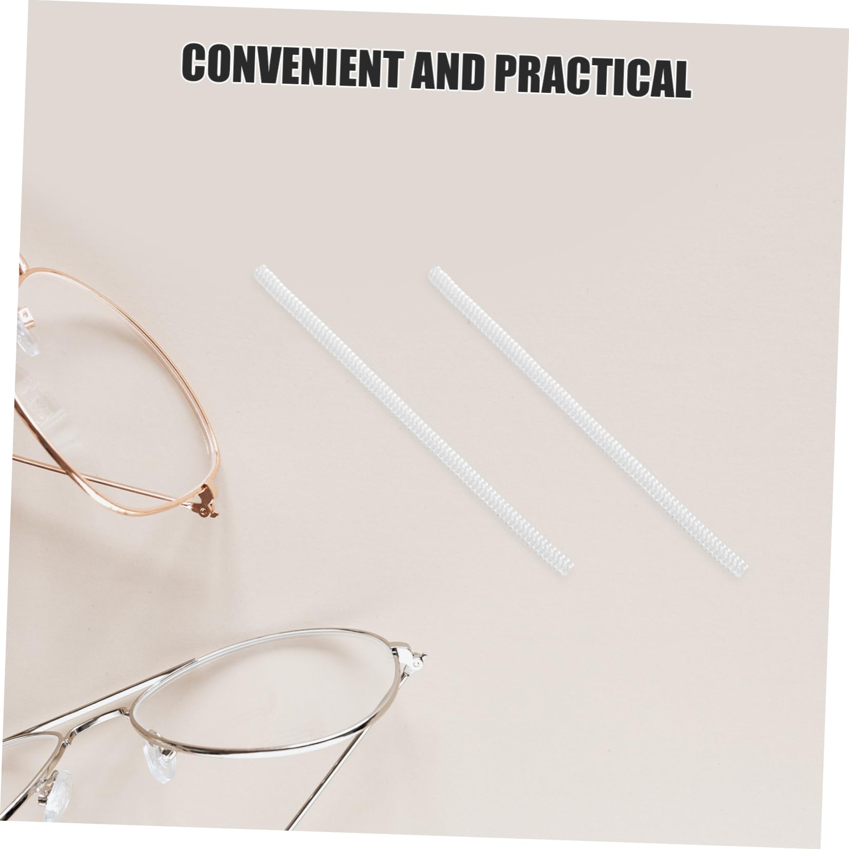 CHILDWEET 5pcs Tpu Transparent Glasses Arm Cushions Glasses Arm Grips Anti-slip Eyeglasses Arm Grips Non-slip Glasses Arm Grips