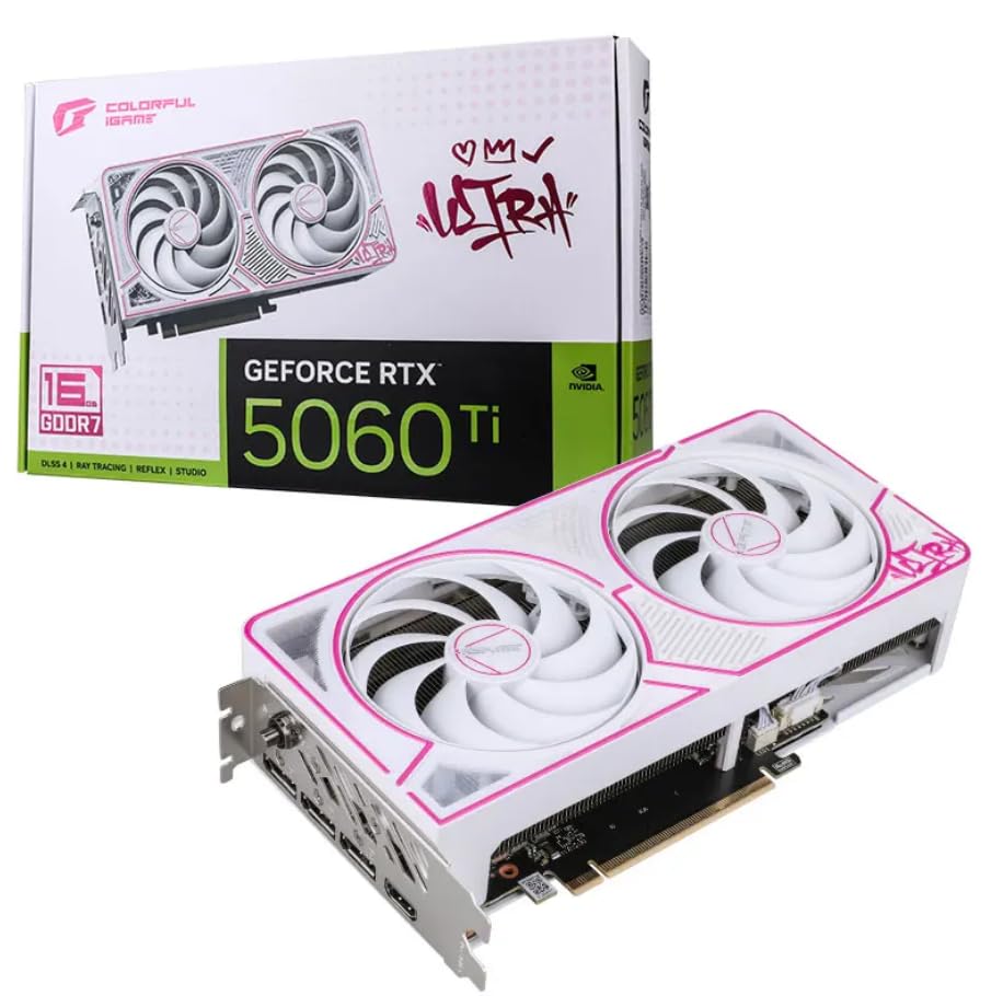 グラフィックボード・グラボ・ビデオカード COLORFUL RTX 5060 Ti Ultra W DUO OC 16GB Colorful iGame GeForce RTX 5060 Ti Ultra W DUO OC 16GB-V: Buy
