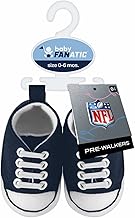 MasterPieces - NFL Baby Pre-Walkers Shoes, Officially Licensed San Francisco 49ers Football, High Top Sneakers, Soft Anti-Slip Soles, Boys and Girls, 0-6 Months