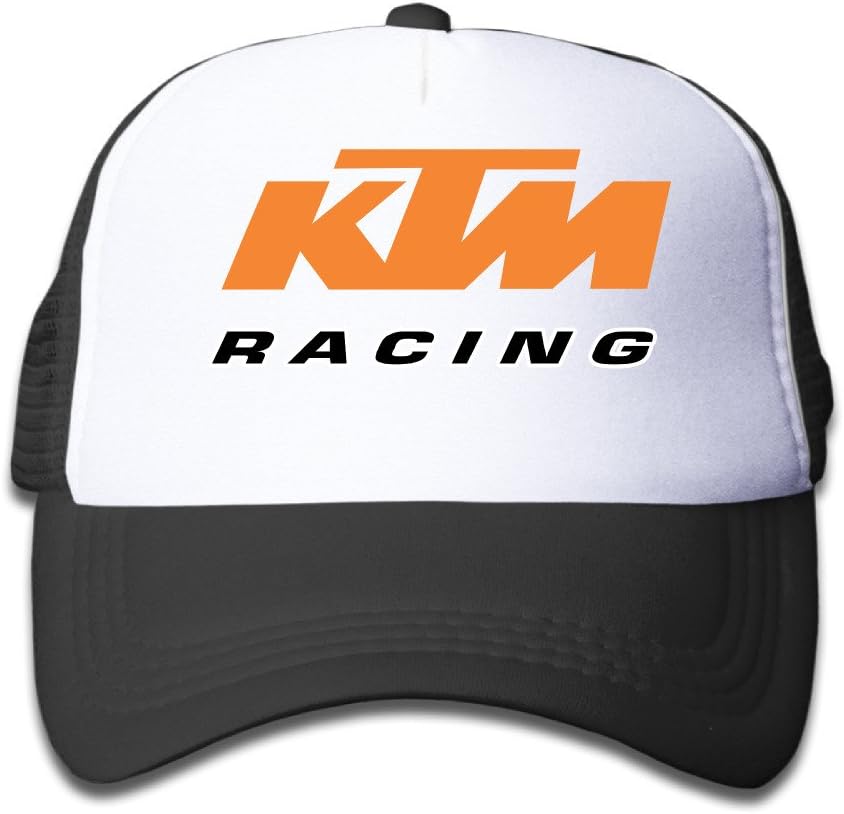 Hoicp Kid's KTM Racing Logo Adjustable Mesh Trunk Baseball Hat/Cap