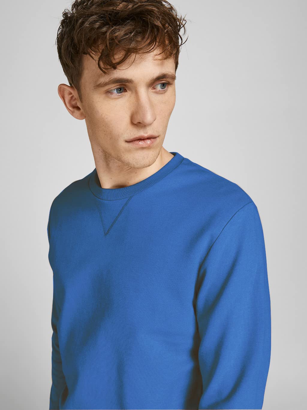 JACK & JONES Sweat à col Rond Sweat à col Rond Uni - 4