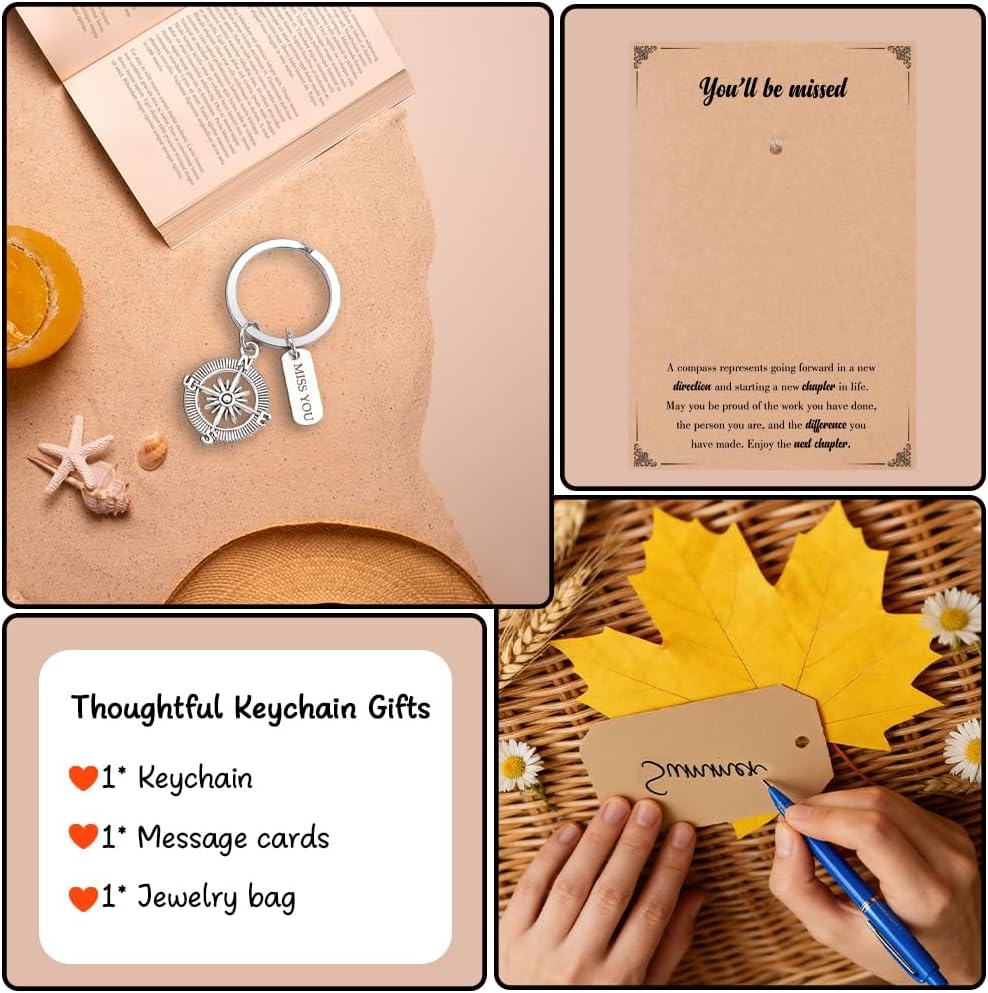 Coworker Leaving Gifts Going Away Farewell Gifts Goodbye for Coworkers Friends Work Bestie Colleague Happy Retirement Gift Retired New Chapter Graduation Gift New Beginnings Good Luck We Will Miss You - Image 5