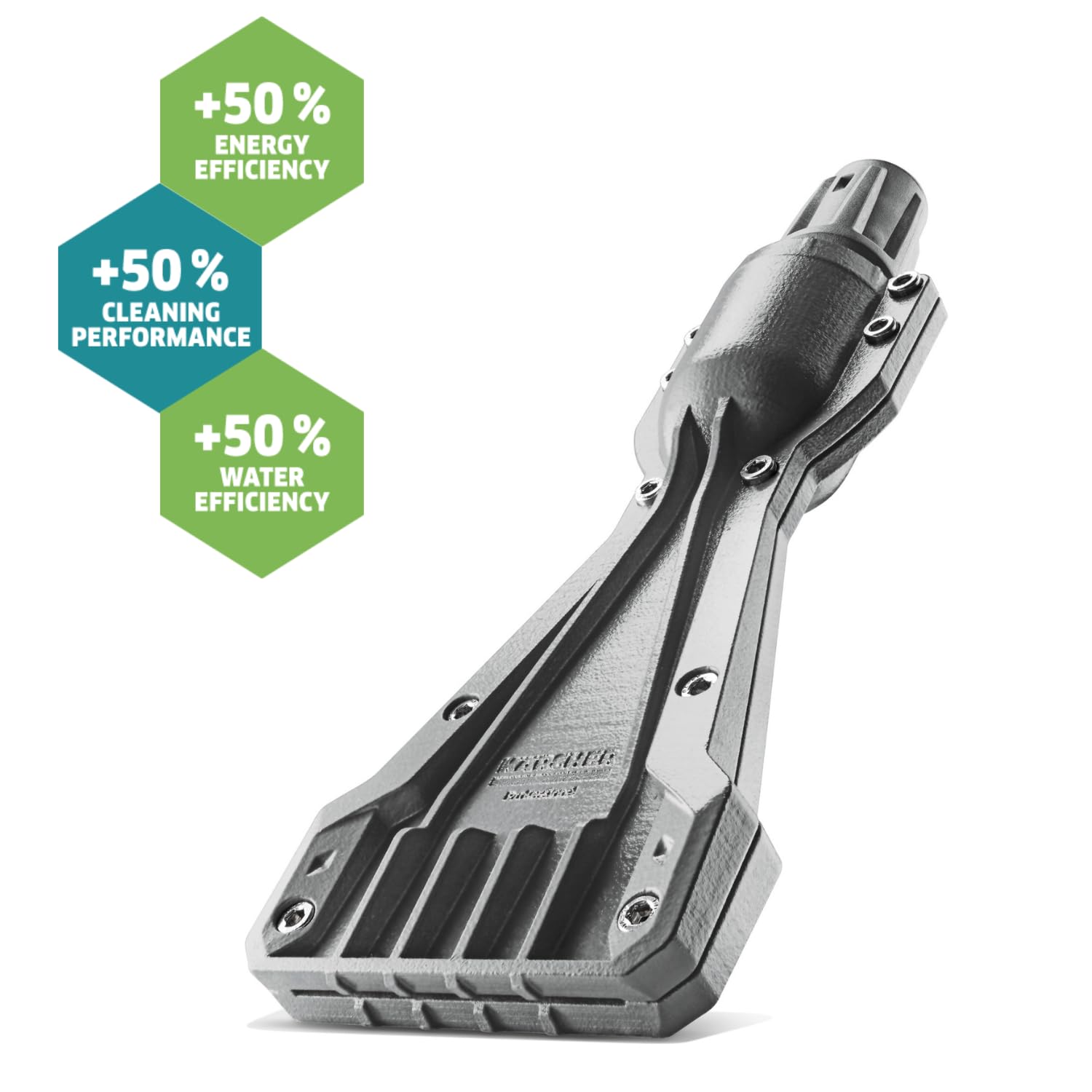 KÄRCHER lancia per idropulitrice professionale eco!Booster TR 030, prestazioni del 50% in più rispetto alla lancia tradizionale, risparmia acqua, energia e tempo, originale per idropulitrici KÄRCHER