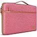 Price comparison product image DOMISO 13.3 inch Laptop Sleeve with Handle Waterproof Carrying Bag for 13" MacBook Air 2014-2017/13.3" ThinkPad L390 Yoga X380 Yoga/13.9" Lenovo Yoga C930 GLASS/HP EliteBook 830 G5 840 G5 x360 G2,Pink
