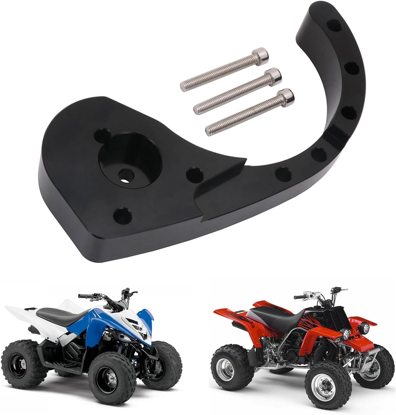 AnXin Engine Case Saver Case Protection Chain Guard CNC for Banshee 350 YFZ350 1987-2006 Black AnXin Engine Case Saver Case Protection Chain Guard CNC for Banshee 350 YFZ350 1987-2006 Black