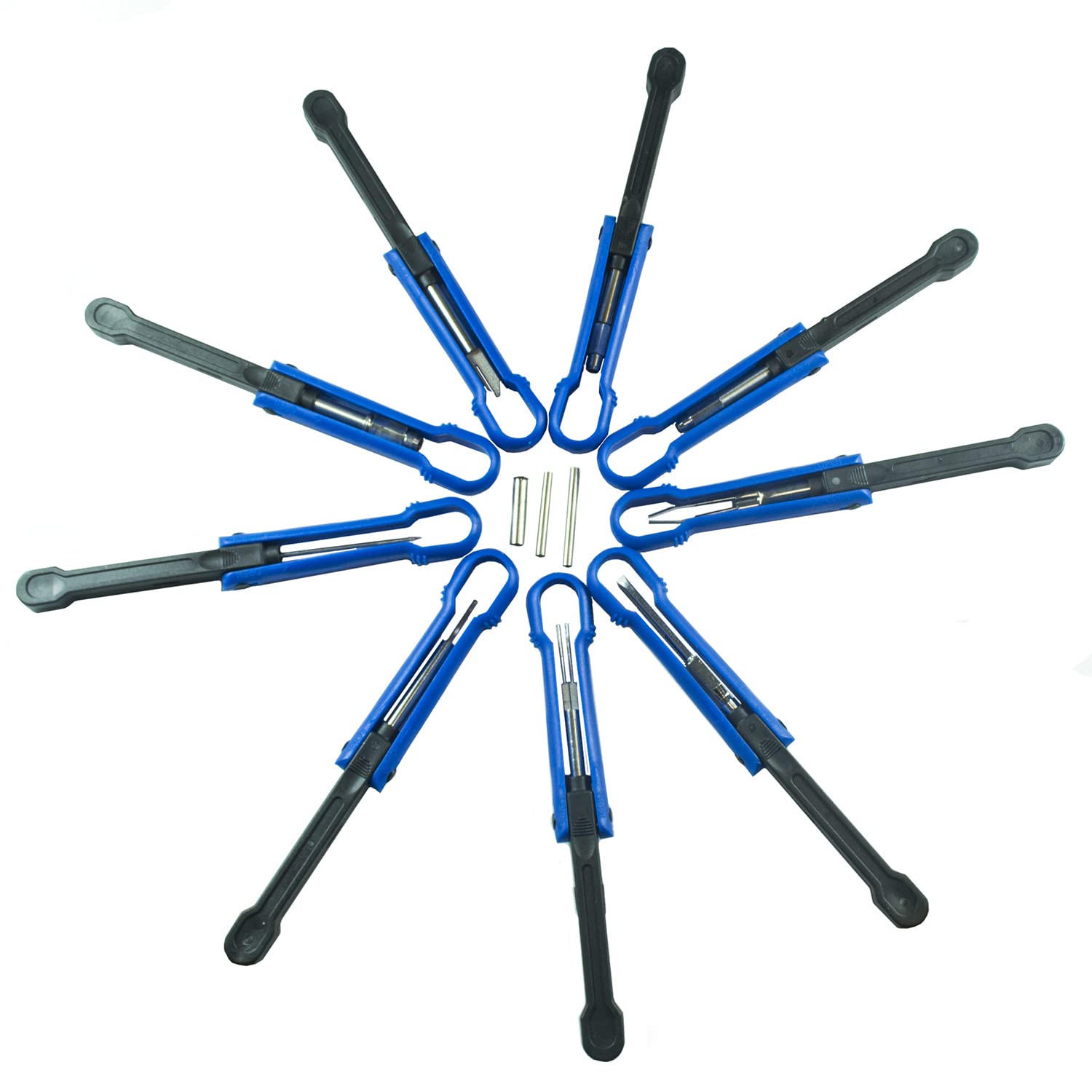 100tlg Entriegelungswerkzeug Set KFZ Stecker Auspinwerkzeug ISO Pin