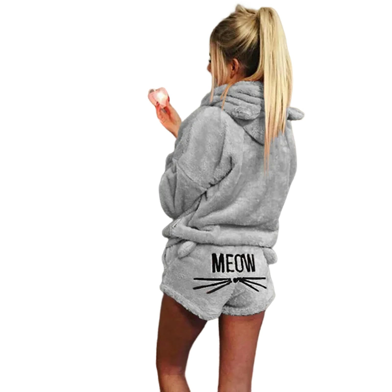 MdybF Pijama Mujer Autumn Winter Women Pijama