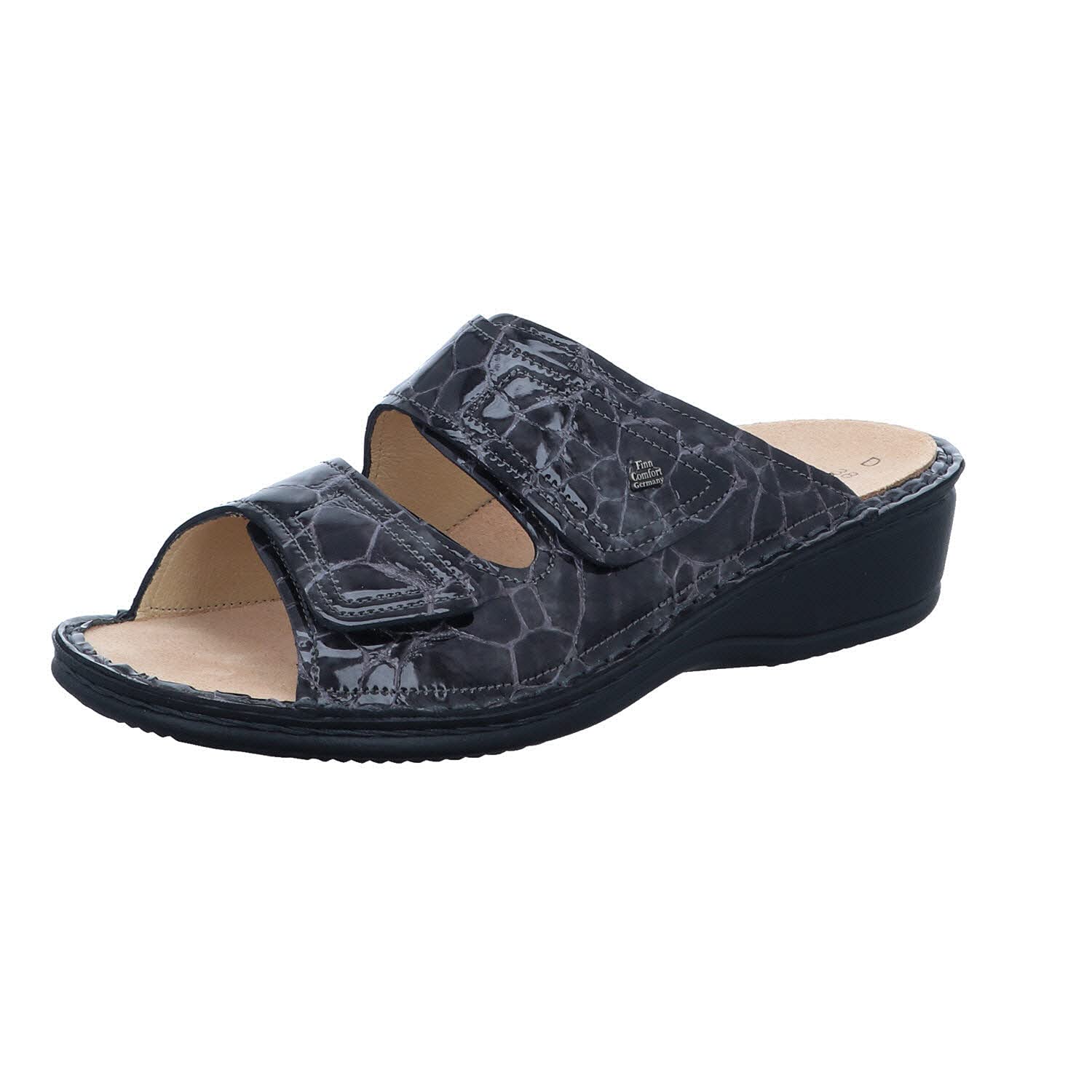 Finn Comfort Womens 2519 Jamaica Frog Buggy Leather Sandals