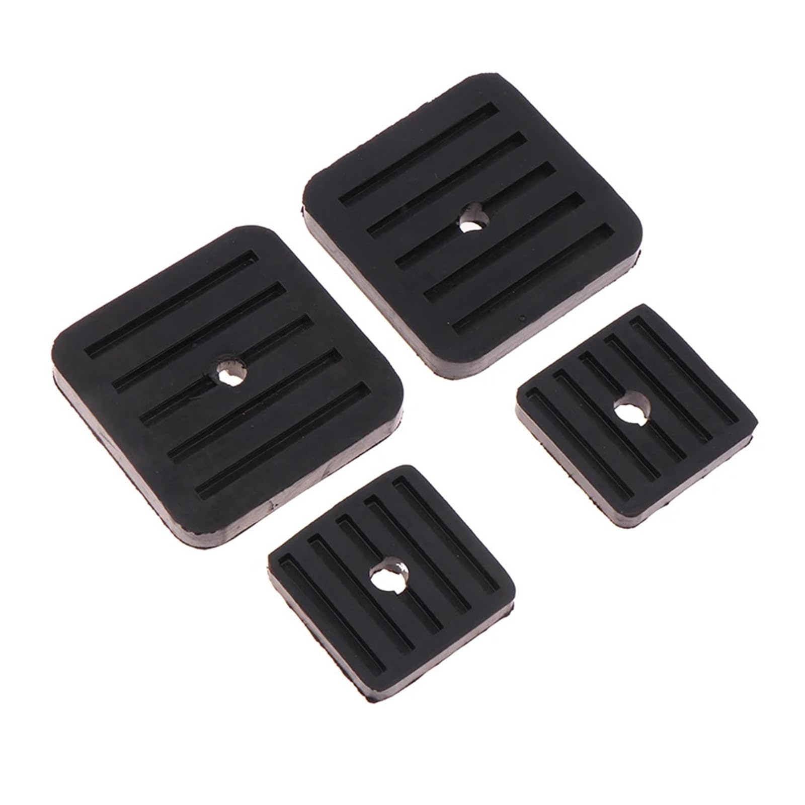 Rtiyellqb 4Pcs 4Cm Air Conditioner Rubber Mount Shock Absorption Anti Vibration Pad(4Pcs 4Cm)