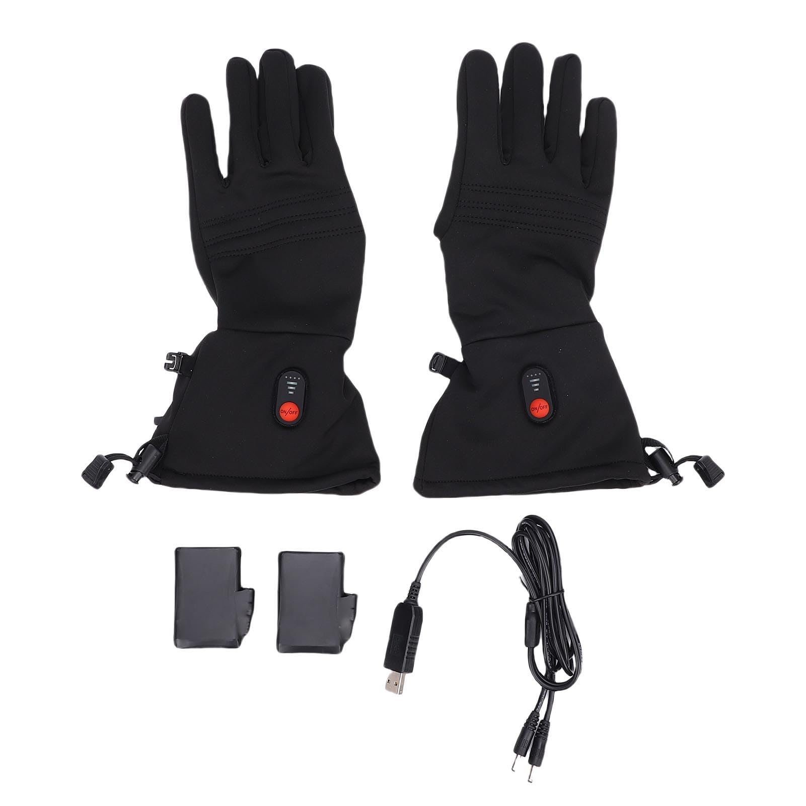Zunate Térmicos con Pantalla Táctil para Ciclismo Esquí, Forros de Térmicos Delgados y Flexibles con Tecnología de Calefacción Avanzada