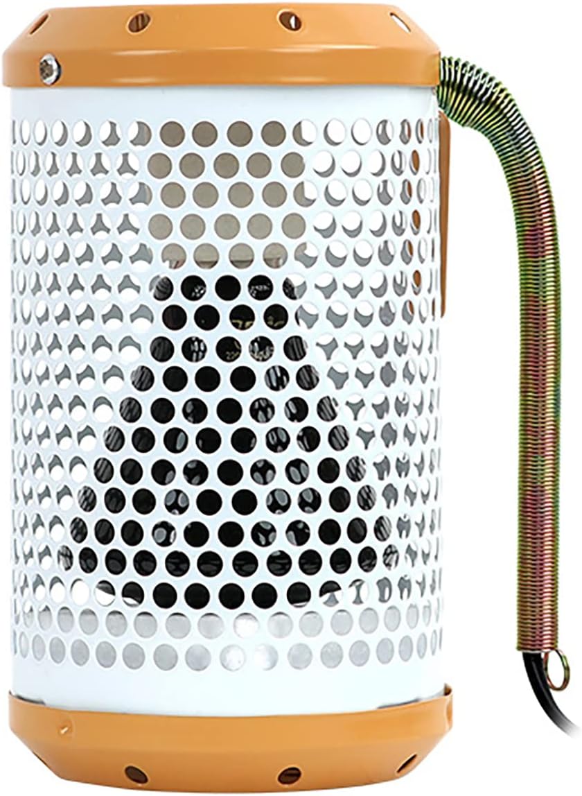 WZSON Hanging Birds Cage Heater, Infrared Ceramic Heating Lamp for Pet, Reptile Anti