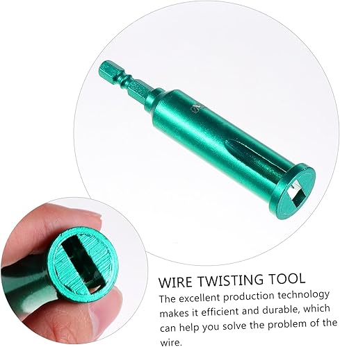 Miniatura 7 de DOITOOL Herramienta de alambre paralelizador, accesorios para herramientas eléctricas, mango de pelacables, conectores de terminales, pelacables,